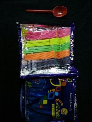 Plastic Colour Spoon