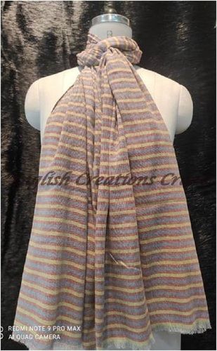 Multicolor Cotton Polyester Blend Stoles Suppliers