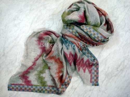 Cotton Silk Printed Stoles