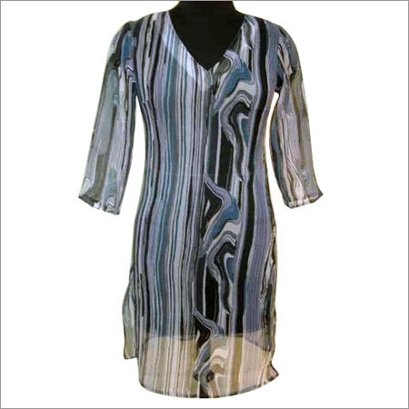 White & Gray Fancy Drees Of Ladies