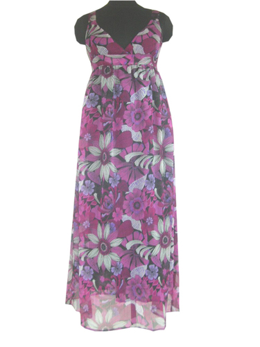 Magenta Long Dress