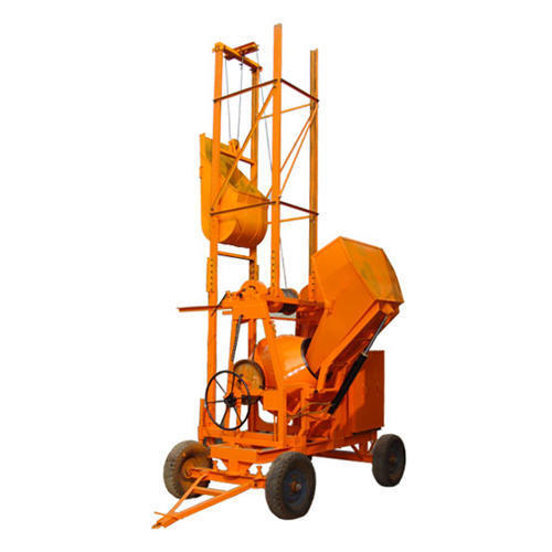 Hydraulic Concrete Mixer Machine Lift
