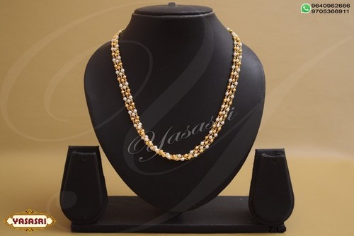 Golden Womens Trendy Fancy Mala