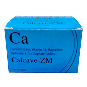 Calcium Citrate Zinc Tab