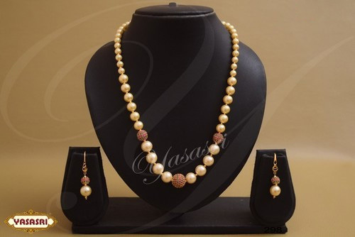 Silver Import Of Ladies Fancy Mala