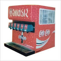 Soft Drink Vending Machine - Plastic & Steel, 72x36x72 Cm, 150l Capacity, 8 Dispensers | Attractive Design, Durable & Easy Maintenance, High Capacity