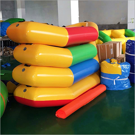 Inflatable Balloon - PVC Material, Variable Size, Yellow Color | Colorful, Durable, Fun, Inflatable, Ideal for Water Park Attractions