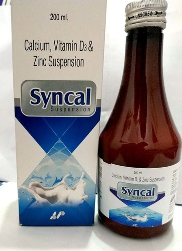 Calcium, Vitamin D3 & Zinc Suspension