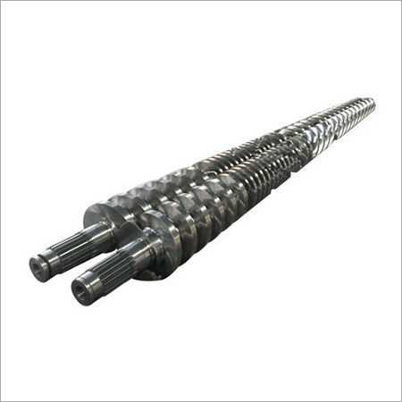 Twin Screw And Barrel - Alloy Steel, Custom Length, Hardened Steel Barrel | Precise Engineering, Tight Tolerance, Efficient Mixing