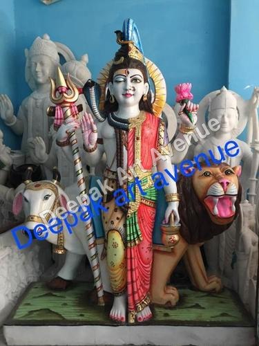 Marble Statue Ardha nareshwar