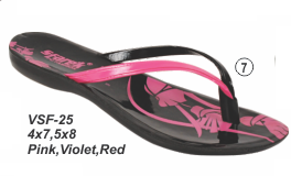 Pu Slipper - PU Material, Sizes 4x7.5x8, Black | Open Toe, Slip-On, Comfort, Durable, Stylish, Lightweight