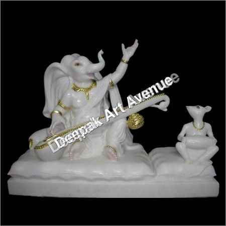 Ganesha Marble Statue