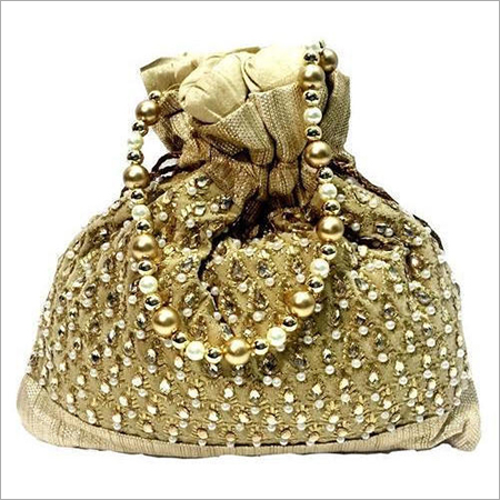 Traditional Heavy Embroidered Potli Bag