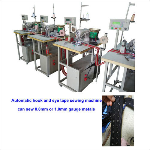 Automatic Hook And Eye Tape Sewing Machine 1.0mm