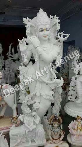 Marble Lord Krishna Statue