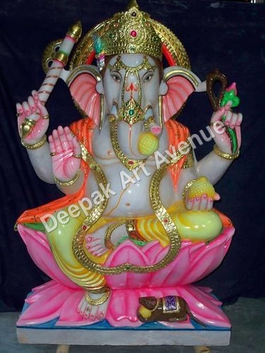 Marble Ganesh Murti