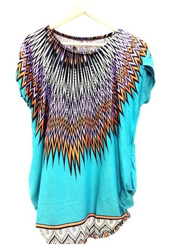 FANCY PRINTED TOP