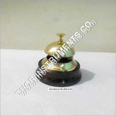 Hotel Front Desk Reception Counter Nautical Bell By THOR INSTRUMENTS CO.
