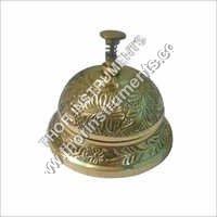 Victorian Ornate Solid Brass Desk Hotel Bell