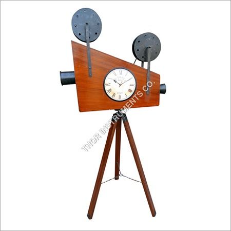 Old Antique Clock Projector With Stand