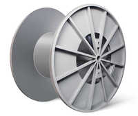 Steel Cable Drum - Steel, Variable Diameter, Powder Coated | High Load Bearing Strength, Corrosion Resistant, Durable, Superior Functionality