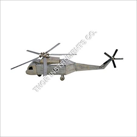 WELDED ARTWORK AVIATION HELICOPTER DECOR