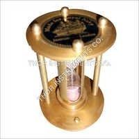 Royal Navy Antique Artshai Brass Sand Timer Decor