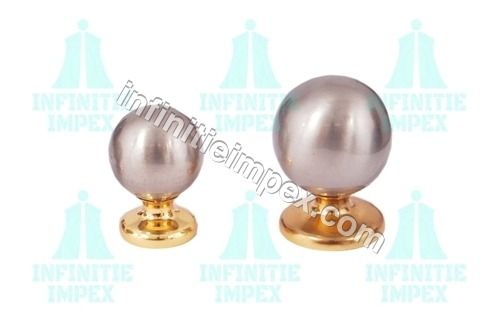 Brass Round Cabinet Knob