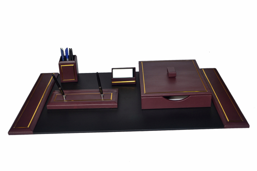Leather Desk Office Sets