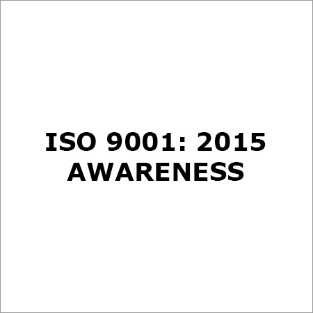 ISO 9001 2015 Awareness Certification Services