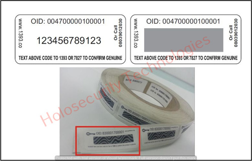 Scratch Label