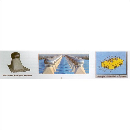 Wind Driven Roof Turbo Ventilator