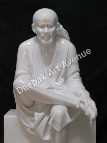 Sai Baba Marble Statue