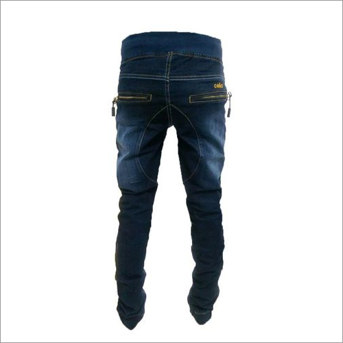 elastic jogger jeans