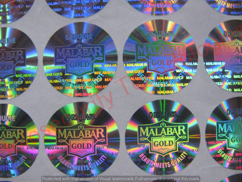 Instant Hologram Labels