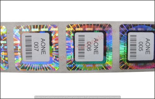 Holographic Barcode Labels