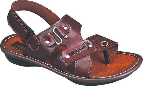 Mens Leather Strap Sandals