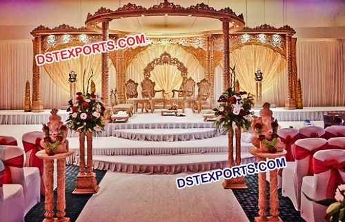Indian Wedding Wooden Mandaps