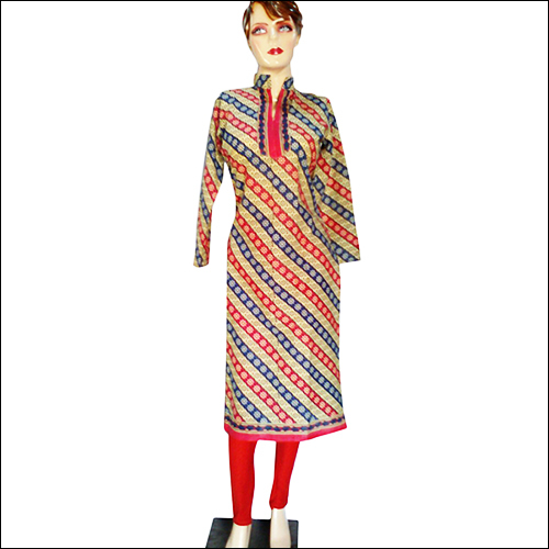 Multi Color Cotton Kurti