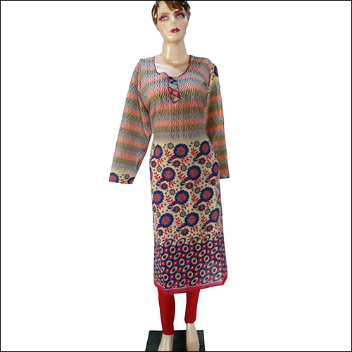 Multi Color Cotton Kurti