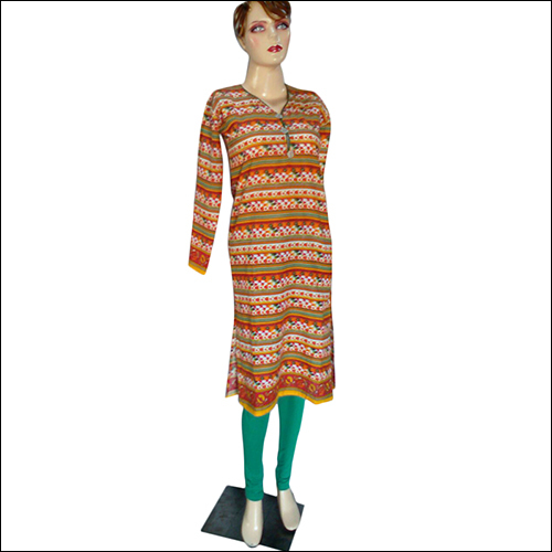 Multi Color Cotton Kurti