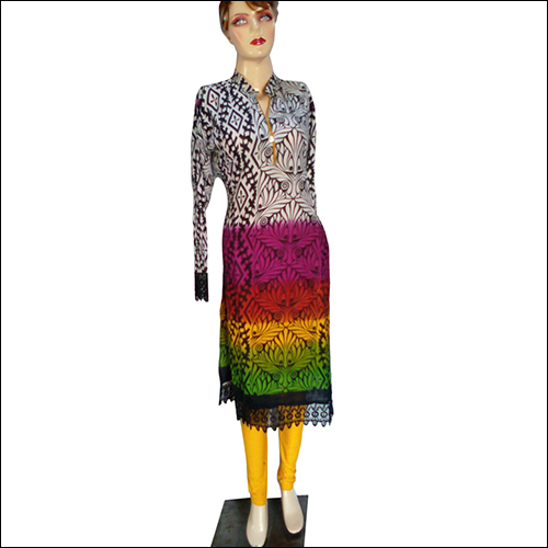 Printed Cotton Suit