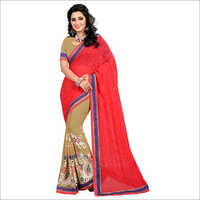 Red Designer Bridal Saree