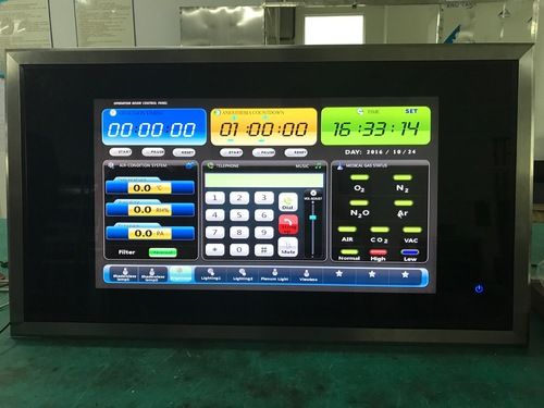 User Friendly Surgeon Control Panel with Medical Gas Alarm