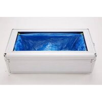 Premium Quality Top Selling Shoe Cover Dispenser For Multiple Use - Color: Silver