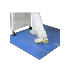 Multiple Layer Adhesive Blue Coloured Film Anti-Slip Mat Available for Clean Rooms