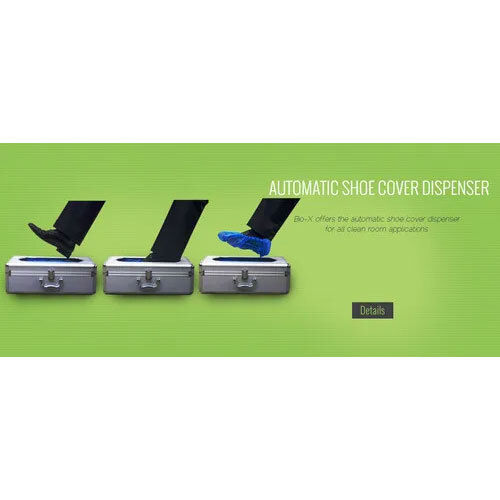 Strong And Steady Shoe Cover Dispenser With Automatic Functioning