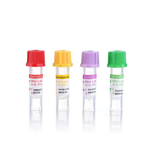 All Ce Approved Vacuum Blood Collection Test Tube For Medical Use