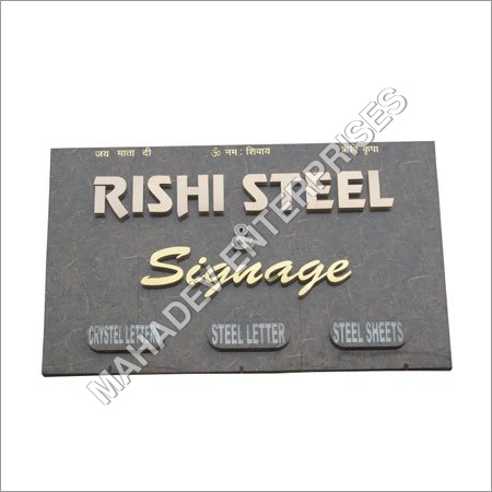 Stainless Steel Name Plates
