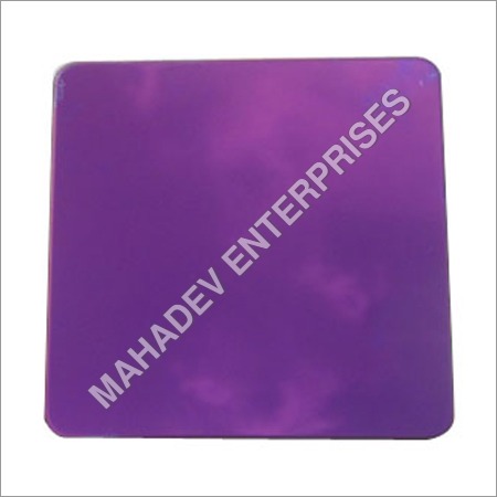 Mirror Purple Stainless Steel Sheet